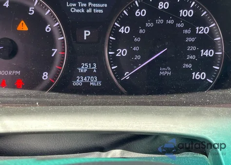 2007 Lexus Ls 460 из США, поврежденный, VIN JTHBL46F27501865